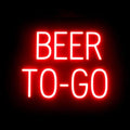 SpellBrite BEER TO-GO Sign | Beer-Related Sign by SpellBrite