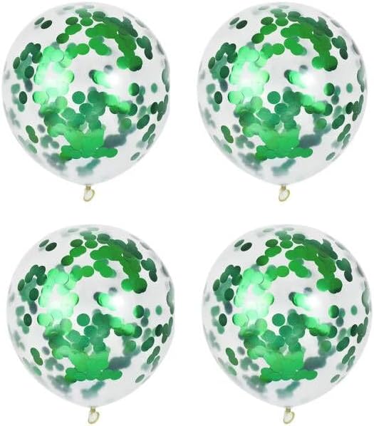 Green Round Foil Confetti Beautiful Metallic Table Confetti Glitter - Image 6
