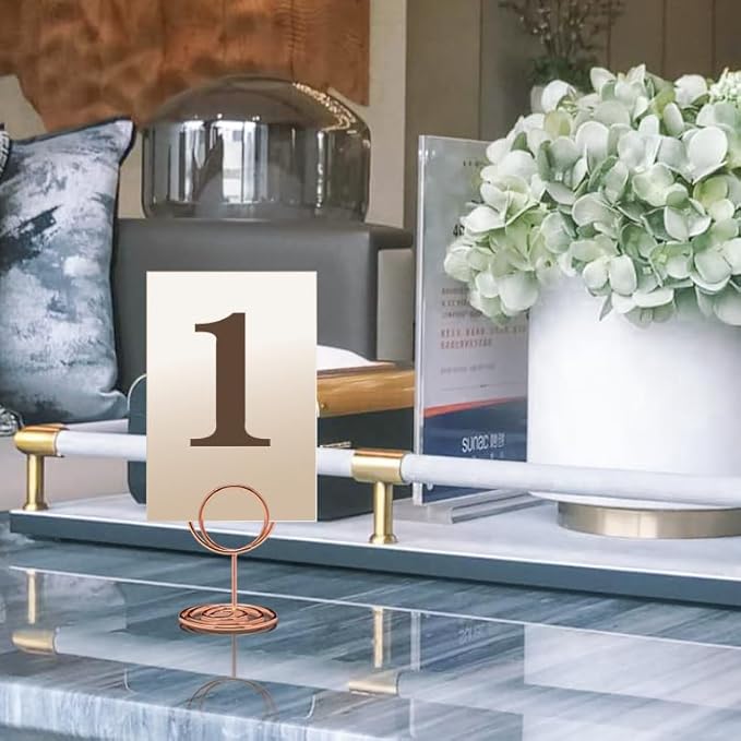 20Pcs Table Number Holders, Place Card Holder, Mini Table Card Holders - Image 6