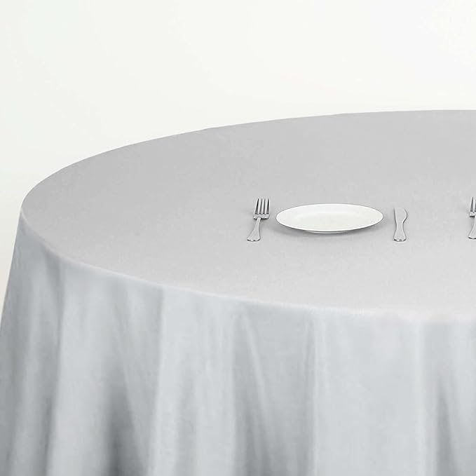 Efavormart Round Tablecloth, 132 Inch Stain & Wrinkle Resistant Washable Table - Image 9