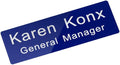 Custom Engraved Name Tag Badge for Business Personalized Identification by Icomecn