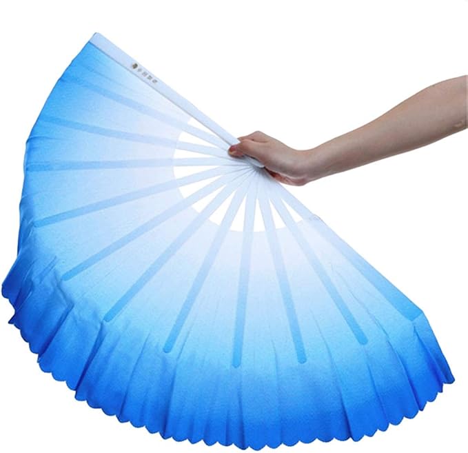 ZooBoo 2Pcs Traditional Chinese Folding Dance Fan - Image 2