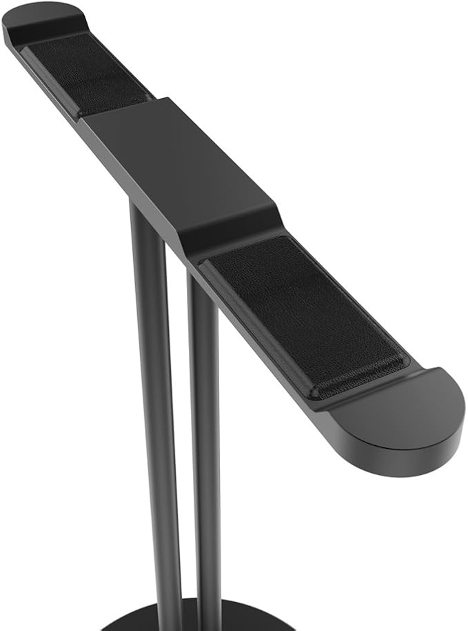 Dual Aluminum Headphones Stand Holder, Showcase Multi Headphones - Image 3