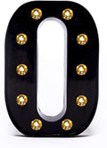Foaky Black LED Marquee Number Lights Sign Light Up Marquee Number Lights Sign by Foaky