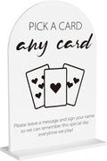 Playing Cards Guest Sign, Wedding Guest Book Desk Decor, Wedding Engagement by Unknown