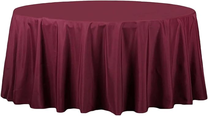 Efavormart Round Tablecloth, 132 Inch Stain & Wrinkle Resistant Washable Table - Image 6