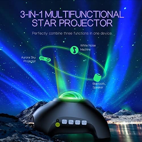 Northern Galaxy Light Aurora Projector - Image 6