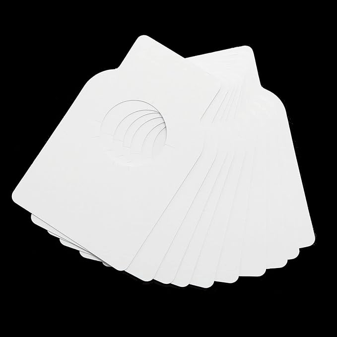 60PCS 5.7cmx8.9cm/2''x3.5'' White Kraft Wine Bottle Tags Wine Bottle Tags Paper - Image 5