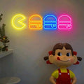 Hamburger Neon Sign|Hamburger Led Neon Sign|Kid's room neon Light|Neon Wall by BELISAMA
