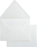 PONATIA 50PCS A7 Euro Flap Envelopes, 5.25 x 7.25'' Ivory Envelopes by ponatia