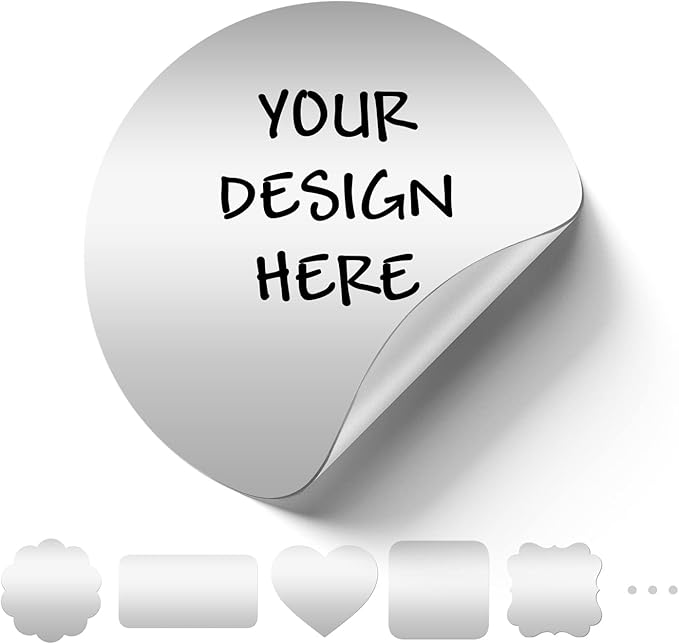Custom Logo Stickers for Business, Personalised Logo Labels by CustomStickers