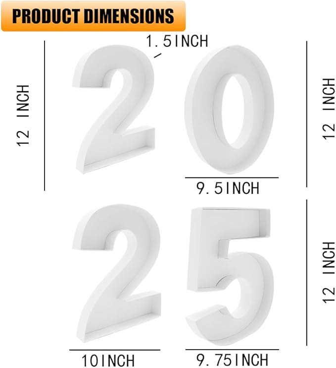 12" Fillable Cardboard Number Charcuterie Gift Cupcake Box - Image 3