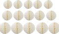15pcs Honeycomb Balls Decorations 4'' 6'' 8'' Party Honeycomb Ball Flower by Yangeey