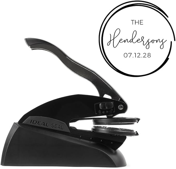Personalized Wedding Embosser | Custom Made - Image 3