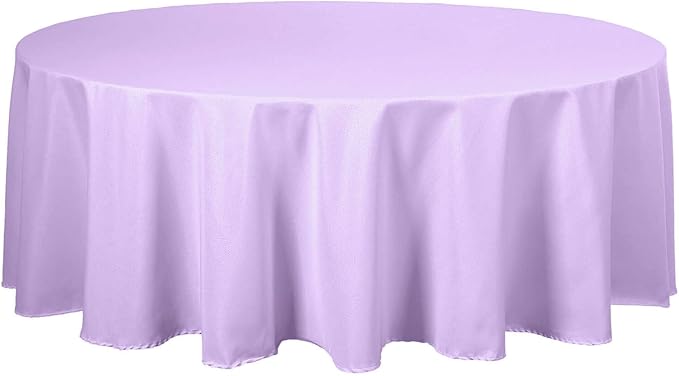 Efavormart Round Tablecloth, 108 Inch Stain & Wrinkle Resistant Washable Table - Image 6
