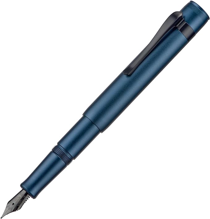Hongdian M2 Black Forest Mini Fountain Pen, Extra Fine Soft Nib & Sleek Shape - Image 2