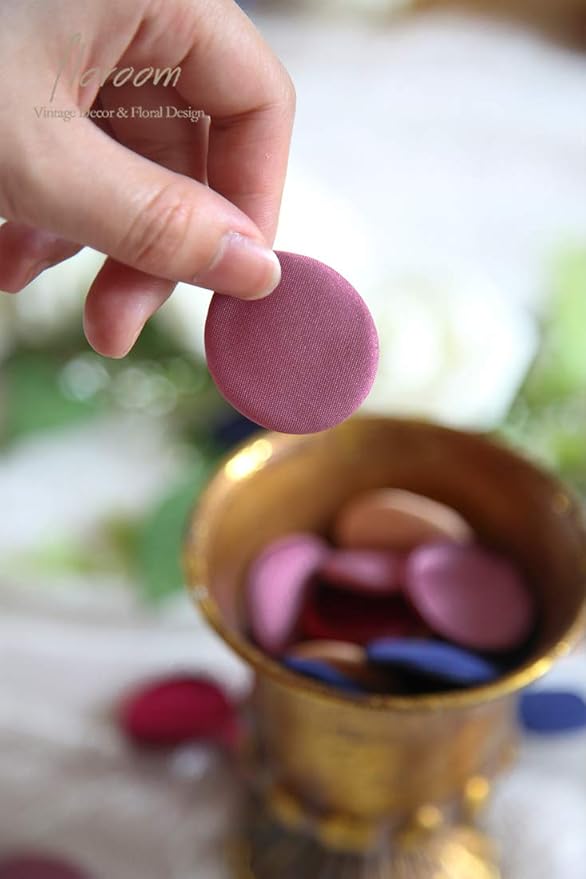 Floroom 300pcs Rose Petals Burgundy Maroon Faux Silk Flower Petals - Image 5