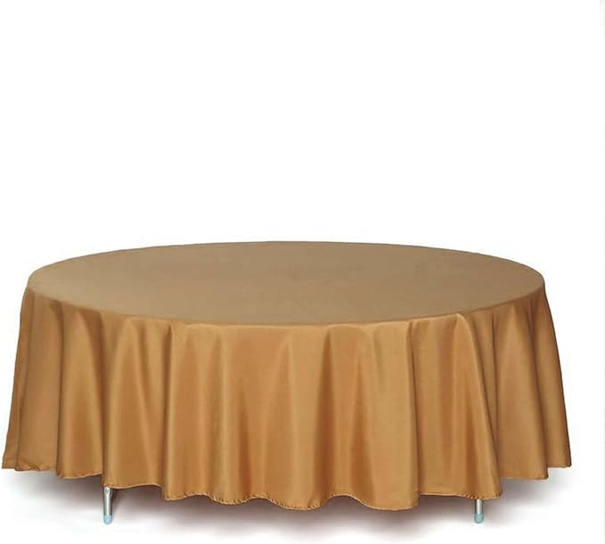 Efavormart Round Tablecloth, 108 Inch Stain & Wrinkle Resistant Washable Table - Image 6