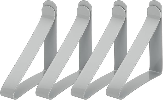 uxcell 4 Pack Tablecloth Clips, Stainless Steel Table Cloth Cover Clamps by uxcell