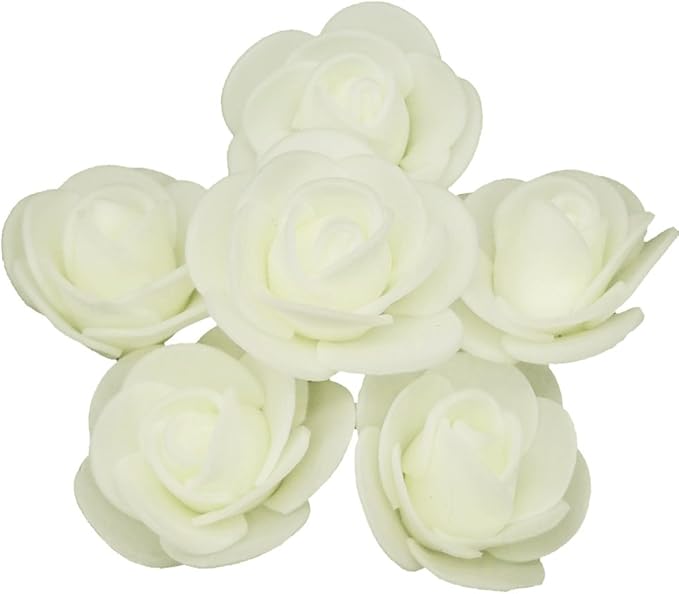 Artificial Flowers 100PCS 3CM Mini Fake Roses - Image 2