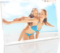 HELPLEX Picture Frames, 1 Pack 5x7 inch Acrylic Picture Frame Clear 5 x 7 Photo by HELPLEX