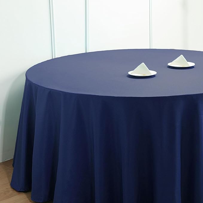 Efavormart Round Tablecloth, 132 Inch Stain & Wrinkle Resistant Washable Table - Image 8