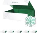 PACKHOME 6 Christmas Gift Boxes 13x9.7x3.4 Inches, Large Gift Boxes by PACKHOME