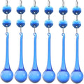 H&D 10pcs Suncatcher Crystal Raindrop Chandelier Prisms Pendants, Glass Prisms by HDHYALINEDORA