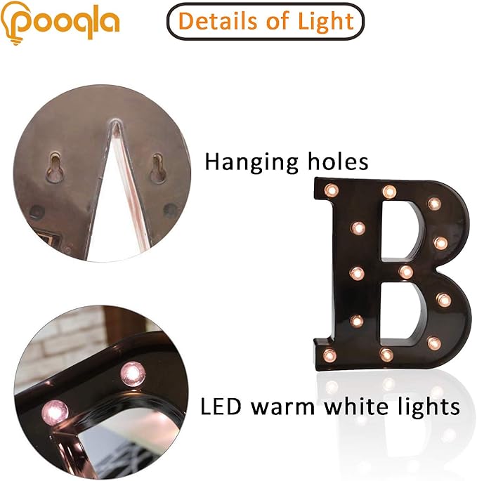 Light Up LED Letter Marquee Sign - Image 2