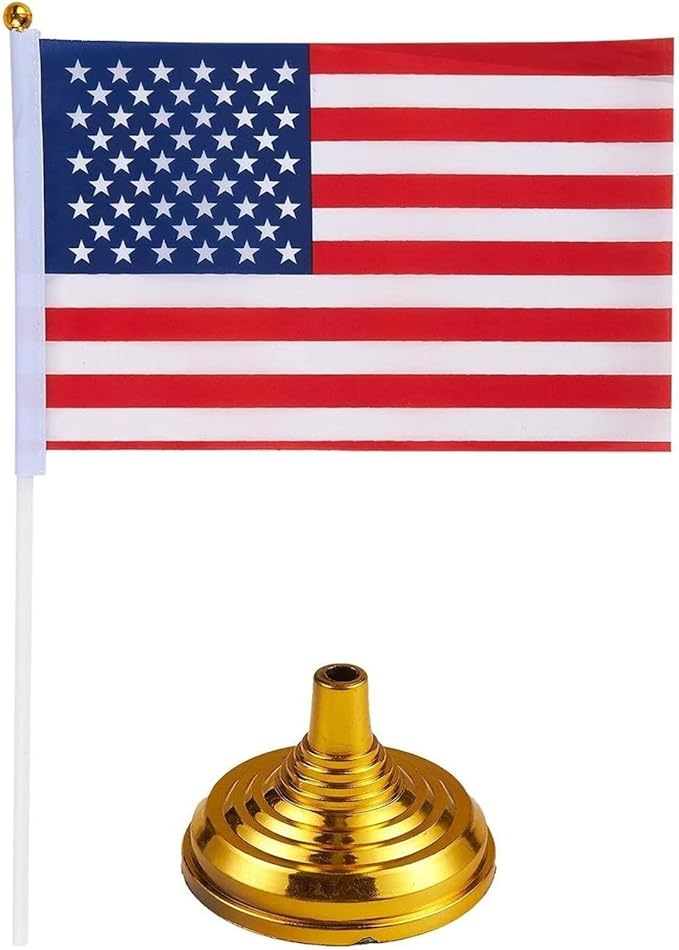 Juvale Mini American Flag Decor Set - Image 5