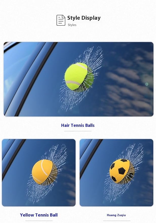 Car 3D elf Ball car Sticker, car Window Funny Creative Decorative Sticker - Image 7