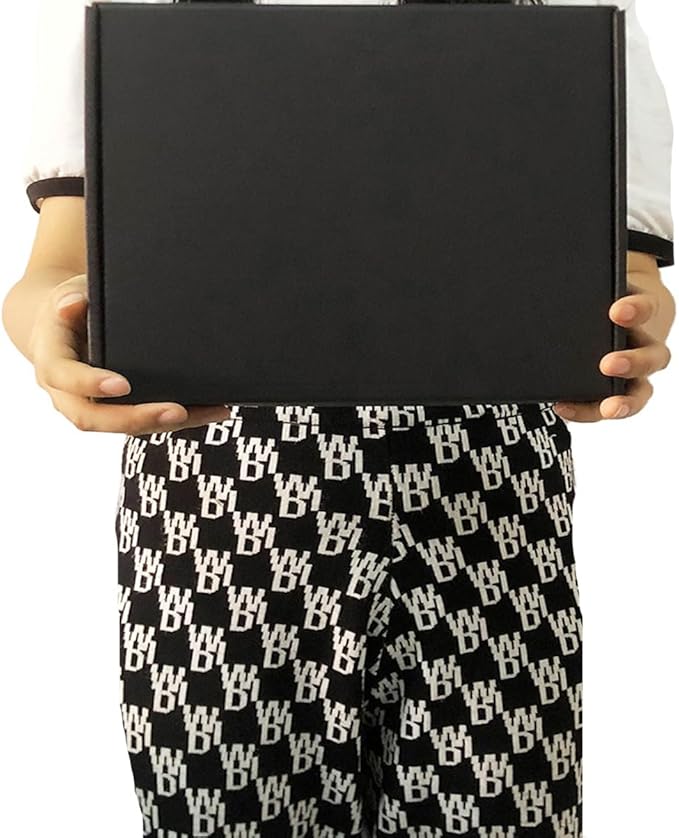 24 Pack 13x10x2 Inches Black Shipping Boxes，3 Layers Corrugated Cardboard Box - Image 6