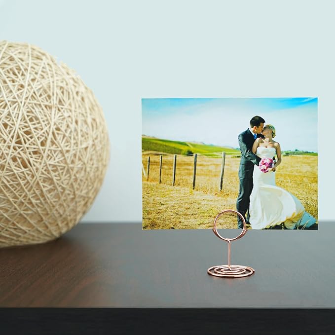 20Pcs Table Number Holders, Place Card Holder, Mini Table Card Holders - Image 2