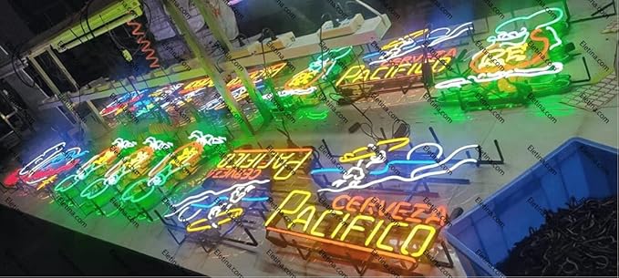Neon Signs Compatible For Cerveza Pacifico Glass Neon Signs for Pub Hotel Cafe - Image 3