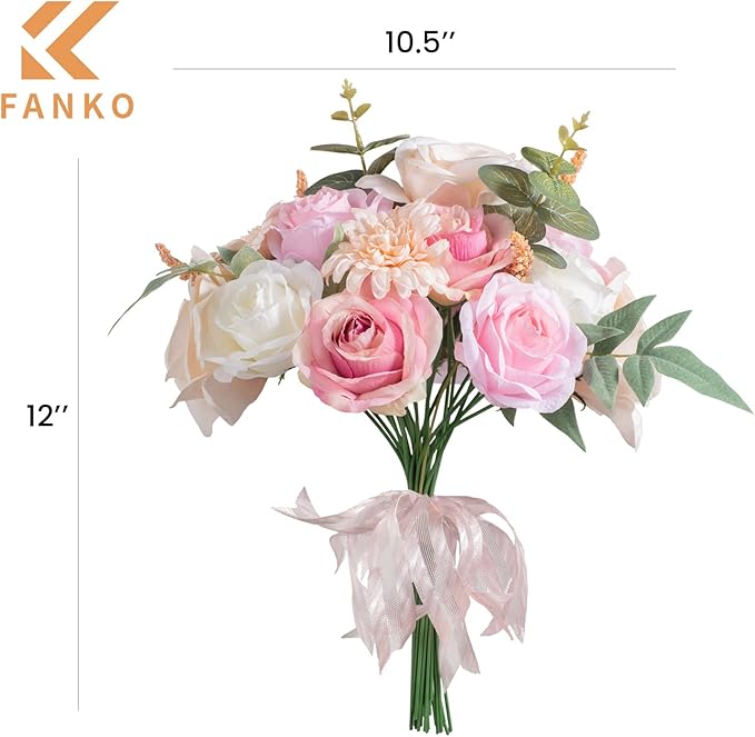 FANKO Rose Artificial Flowers Combo - Image 7