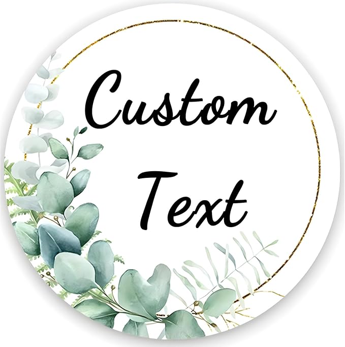 Custom Stickers for Weddings, Birthdays & Businesses by clylife