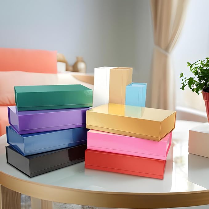 PACKHOME 6 Extra Large Gift Boxes 17.5x11.3x4.3 Inches, Sturdy Shirt Boxes - Image 6