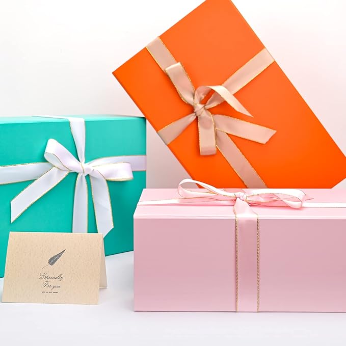 LIFELUM Gift Boxes for Presents, Extra Large Gift Box 2 Pack 13.85 x 8.35 x - Image 7