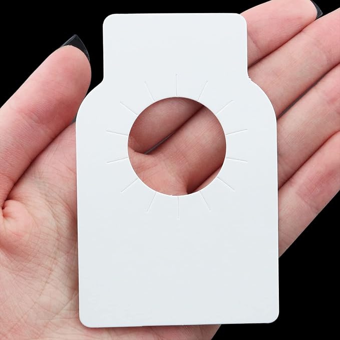 60PCS 5.7cmx8.9cm/2''x3.5'' White Kraft Wine Bottle Tags Wine Bottle Tags Paper - Image 4