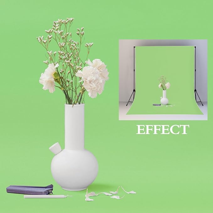 Light Green Backdrop for Photography 6x9ft Zoom Screen Meeting, Game Live - Image 4