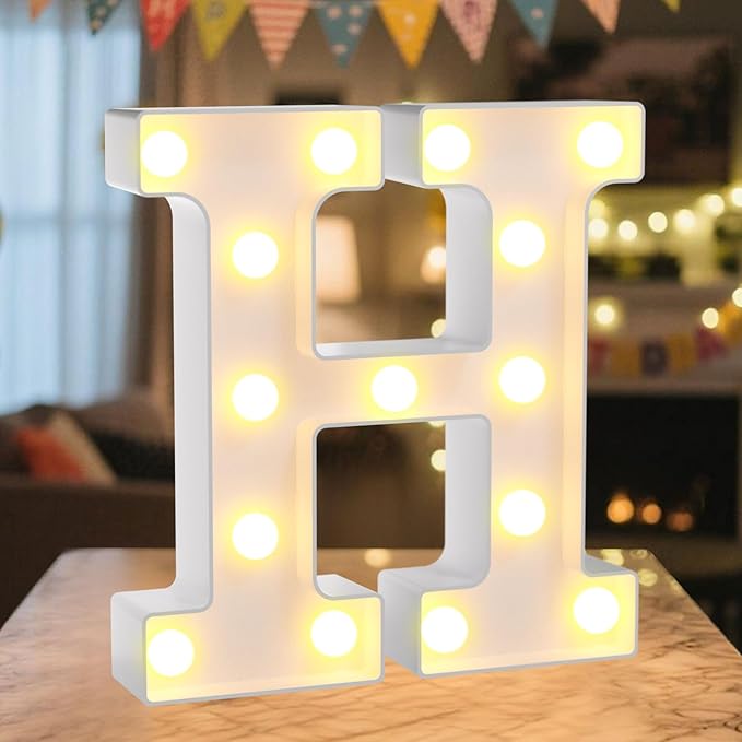 LED Marquee Light Up Letters Sign by NANXU