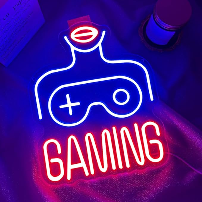 Gaming LED Lights for Wall Decor, Video Game Room Neon Sign Gift for Teens Boys - Image 9