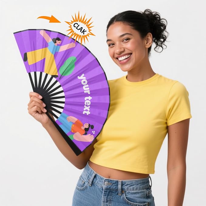 Custom Fans with Your Photo/Text - Image 5
