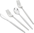 SUT 300Pcs Silver Plastic Cutlery, 100 plastic Spoons, 100 plastic Knives Heavy by SeeYouTomorrow