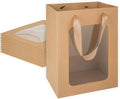 MOXARYSU 12 Pcs Brown Gift Bags by MOXARYSU