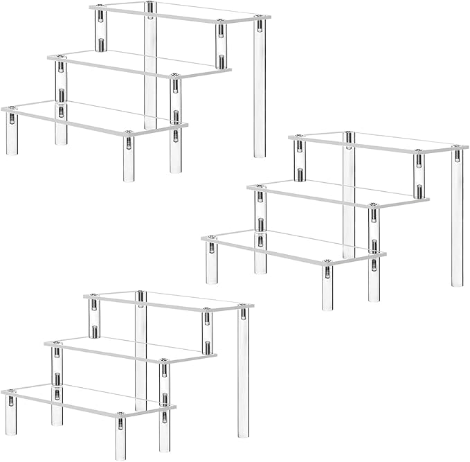 Acrylic Display Risers by AZEAM