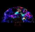 Amajiji Rave Folding Hand Fan Popping Fans by Amajiji
