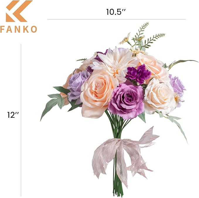 FANKO Rose Artificial Flowers Combo - Image 7