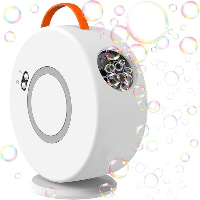 Bubble Machine for Kids Toddlers, Automatic Rechargeable Bubble Machine by FORALES