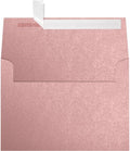 LUXPaper A7 Invitation Envelopes | Peel & Press | 5 1/4" x 7 1/4" | Misty Rose by LUXPaper